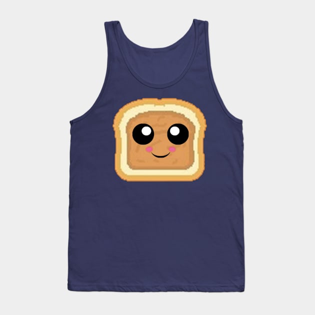 🥜 Peanut Butter half Tank Top by Patchwork Bird